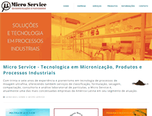 Tablet Screenshot of microservices.com.br